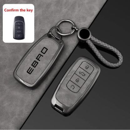 NEW Car Key Case Cover Holder Shell Fit For EBRO S400 EBRO S700 EBRO S800 2025Protection Key Bag Set Keychain Car Accessories