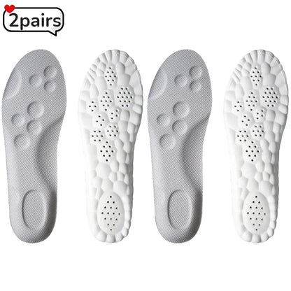 Upgrade Massage Sports Insoles Super Soft PU Insole for Feet Running Baskets Shoe Inserts Soles Arch Support Orthopedic Cushion