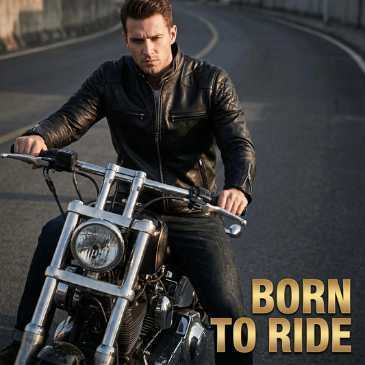 Genuine Full Real Leather Jacket Men Short Slim Fit Stand Collar Motorcycle Leather Coat Autumn Winter Plus Size Casual Fashion