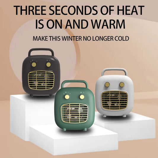 Small Desktop Human Body Sensing Temperature Control Convection Office Constant Temperature Energy Saving Heater
