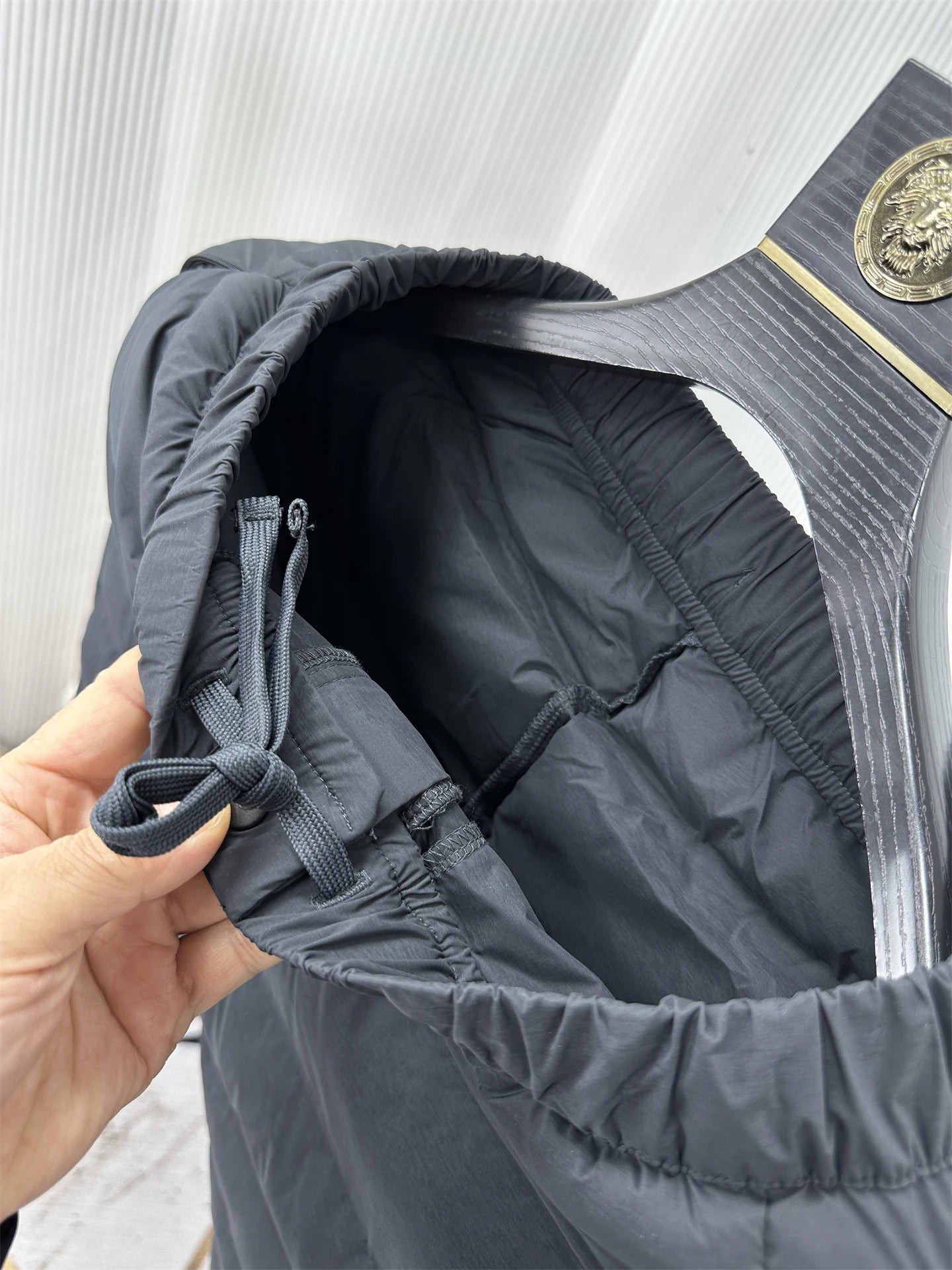 Lightweight Fluffy Windproof Warm Pants Fashionable Simple Winter Cold Resistant Cotton Long Trousers Casual Cuffed Men's Pants