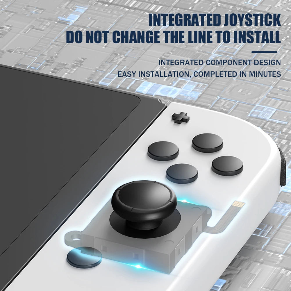 2pcs Replacement Hall Effect Joystick for JoyCon Replacement No Drifting Electromagnetic Hall Stick for Swicth OLED Lite Repair