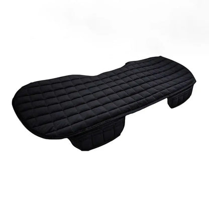 Car Seat Cover Front Rear Flocking Cloth Cushion Non Slide Winter Auto Protector Mat Pad Keep Warm Universal Fit Truck Suv Van