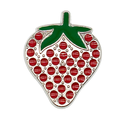1/8pcs Red Cherry Strawberry Metal Shoe Charms Bling Cactus Luxury Shoe Decoration Accessories Pin Clog for Women Girls Gift