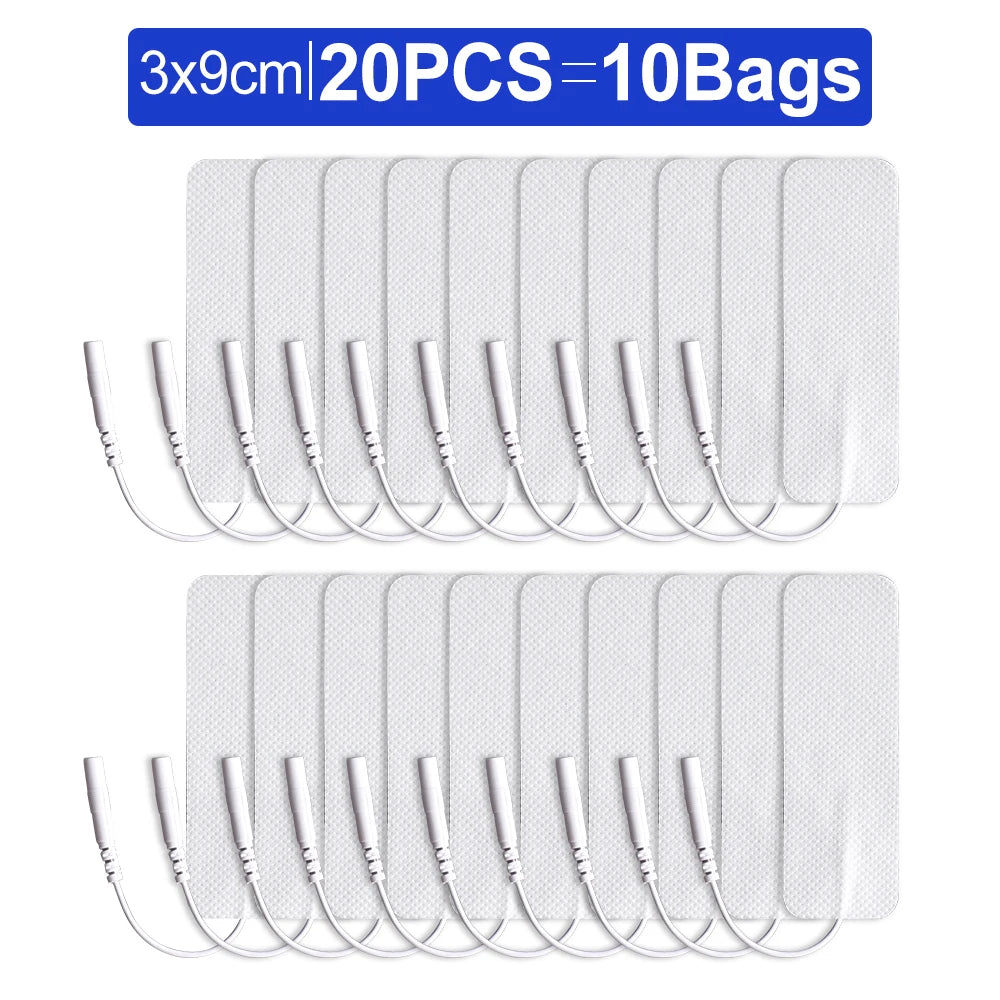 50/20/10pcs Electrode Pads Muscle Stimulator Acupuncture Massager Patches Tens Machine Conductive Gel Body Massage Pads