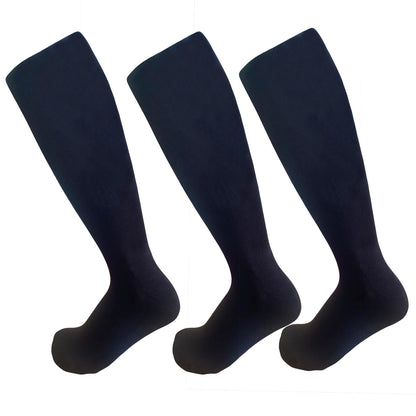 3 Pairs Men Knee High green Sports Military Army Socks Stockings Thicken Long Wool army green Hiking sport socks