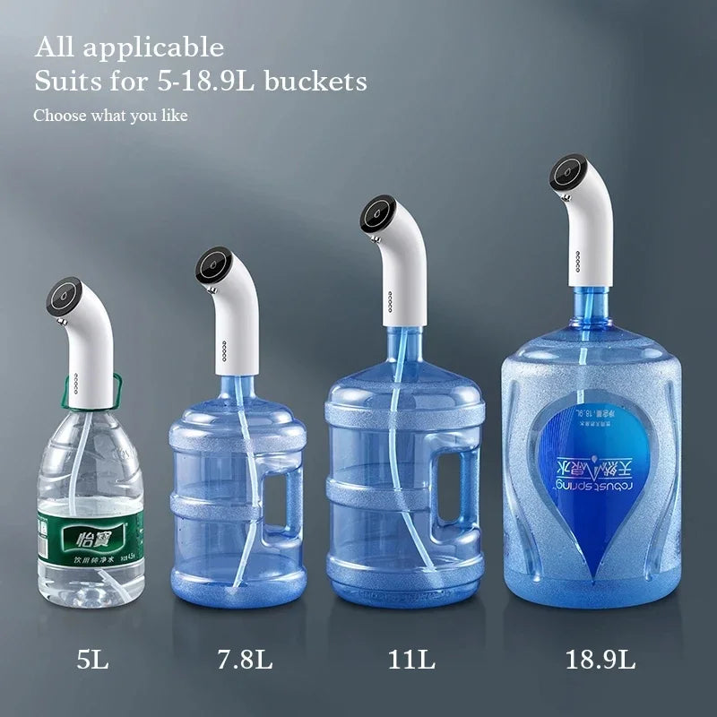 MINI New Water Pump 19 Liters Water Home Dispenser USB Rechargeable Electric Water Pump Portable Automatic Drinking Pump Bottle