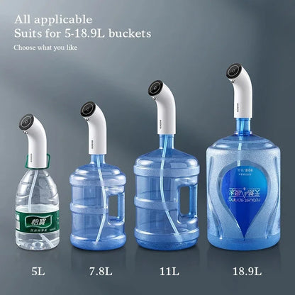MINI New Water Pump 19 Liters Water Home Dispenser USB Rechargeable Electric Water Pump Portable Automatic Drinking Pump Bottle