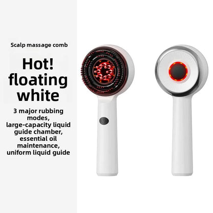 Electric massage comb household red bald skin liquid guide comb micro-current head massager hair brushesbrosse a cheveux