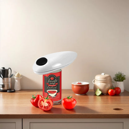 Portable Electric Can Opener Electric Can Opener Automatic Jar Bottle Machine Kitchen Opening Opener Tool One Touch Can Opener