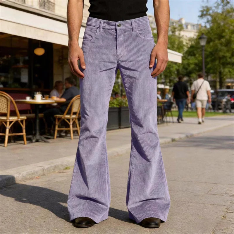 Men's Loose Pleated Wide Leg Pants Breathable Linen Blend Trousers Casual Business Suit Pants Summer Streetwear Daily Wear