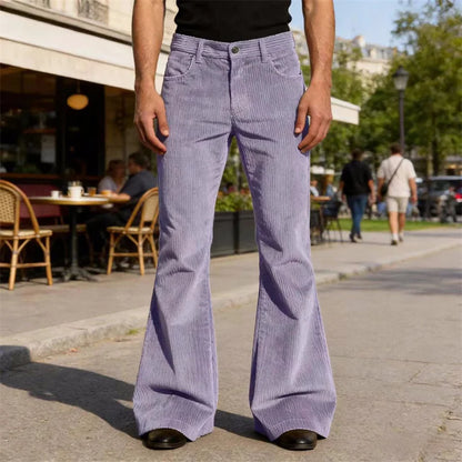 Men's Loose Pleated Wide Leg Pants Breathable Linen Blend Trousers Casual Business Suit Pants Summer Streetwear Daily Wear