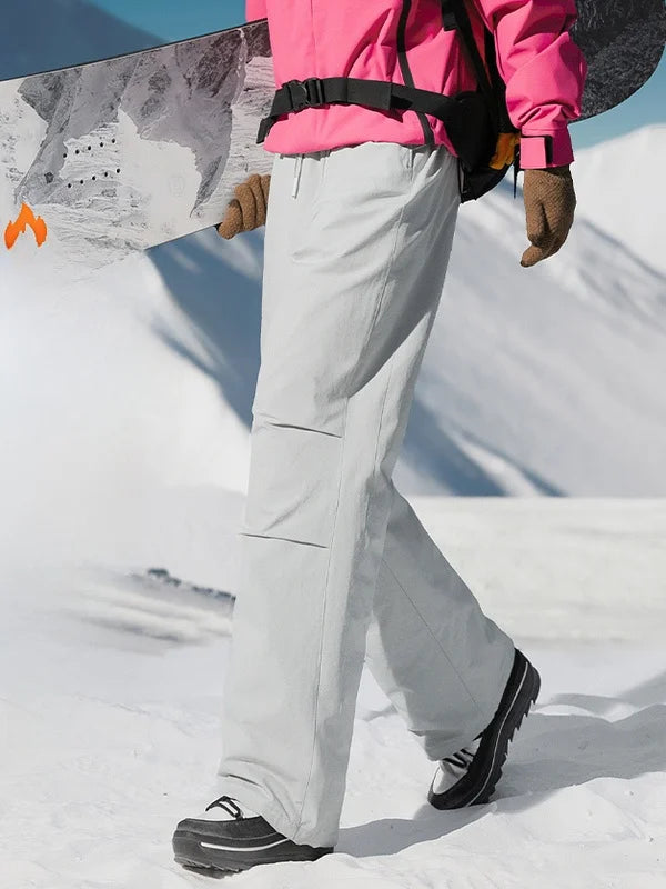 Outdoor Men's And Women's down Trousers 90 Duck down Filling Winter Cold Resistant Warm Windproof Breathable Youth Fashion