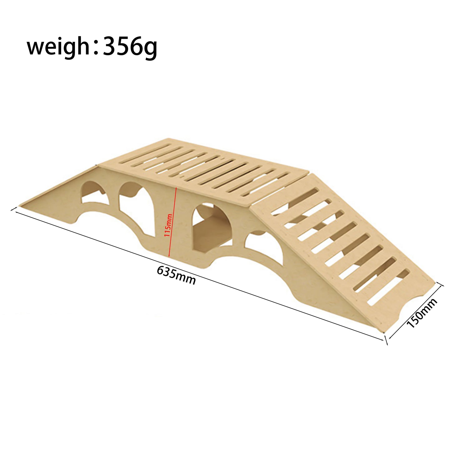 RC remote-controlled vehicle, off-road obstacle, bridge crossing, steep incline, ramp board, 1/18, 1/24, 1/30, SCX24, SCX30.