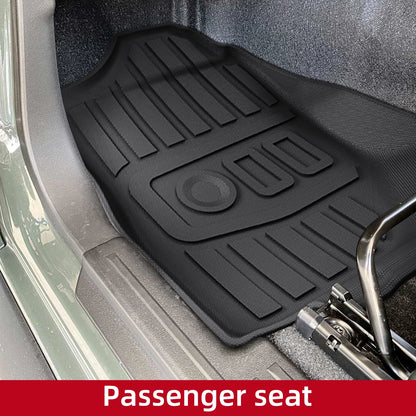 Smabee RHD for Suzuki Jimny XL 5-Door Auto Transmission 2023-Onwards Car Floor Mats Trunk Pad TPE 3D Foot Mat Black