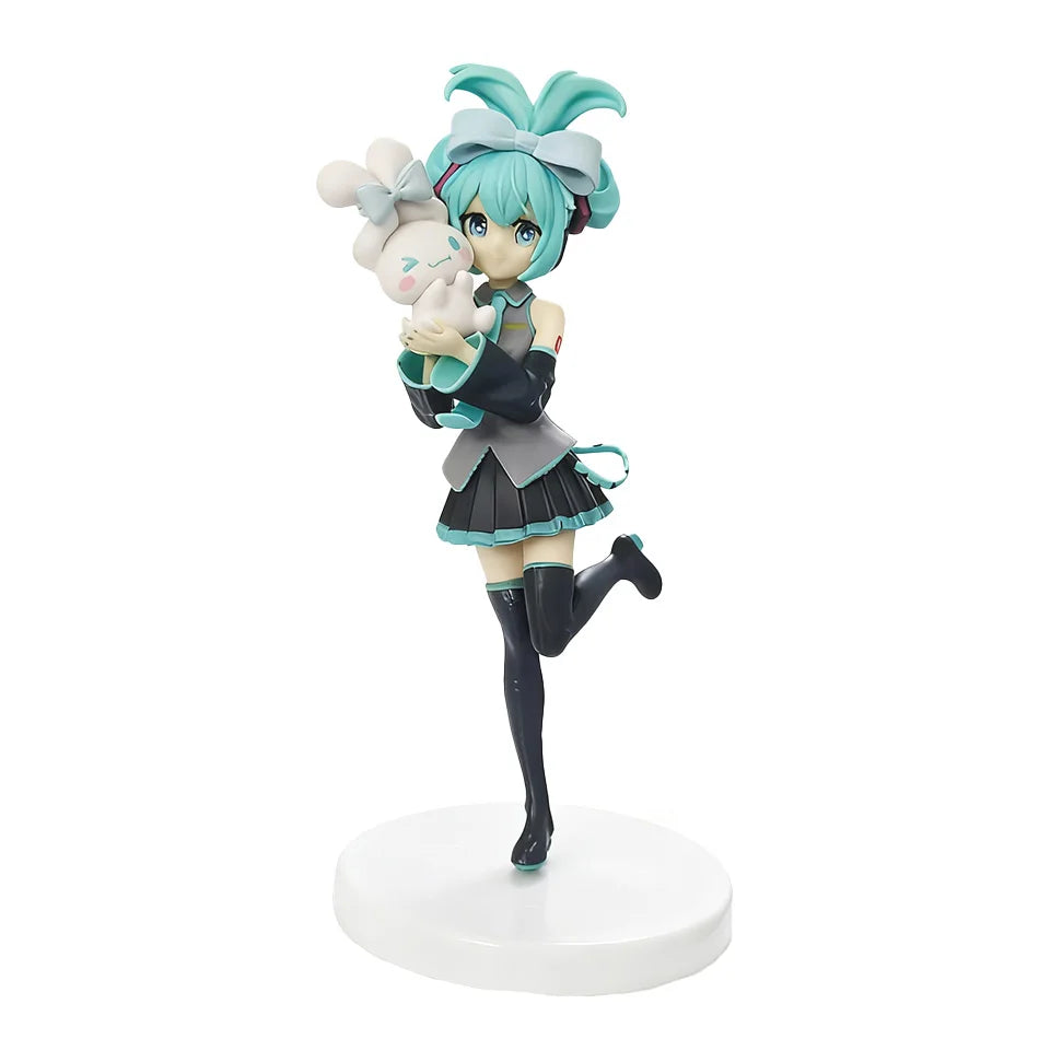 Hot Kawaii Girl Hatsune Miku Anime Figure Fashion Subclture Miku Action Figure Christmas Gift PVC Collection Model Doll Toys