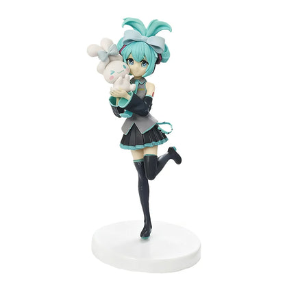 Hot Kawaii Girl Hatsune Miku Anime Figure Fashion Subclture Miku Action Figure Christmas Gift PVC Collection Model Doll Toys
