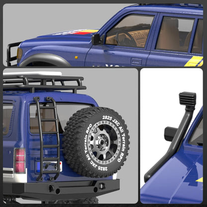 New 1/12 For Toyota LC80 4WD Climbing Remote Control Off-road Vehicle Dual Speed Simulation Car Model Toy  With two batteries