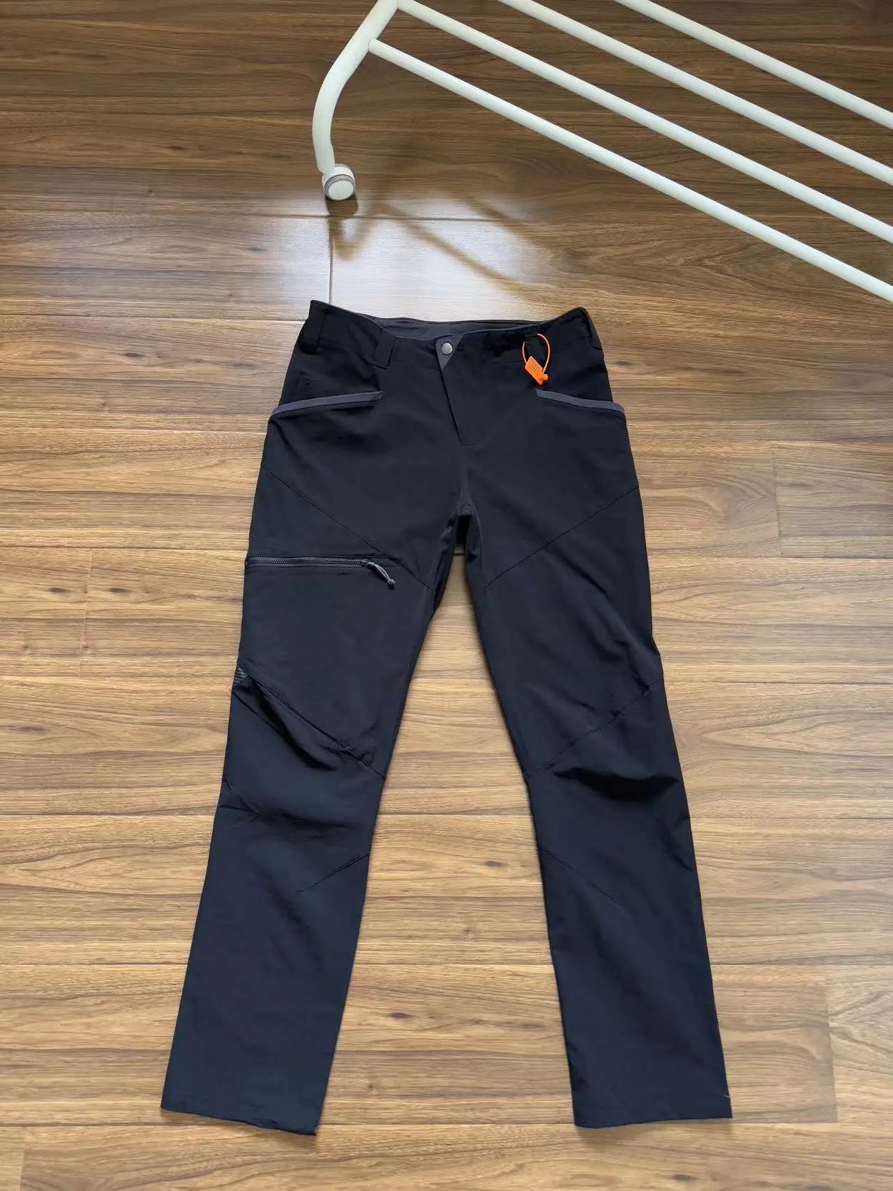 Men's Outdoor Hiking Lightweight Breathable Windproof Waterproof Soft  Cargo Pants Straight Leg Casual Trousers