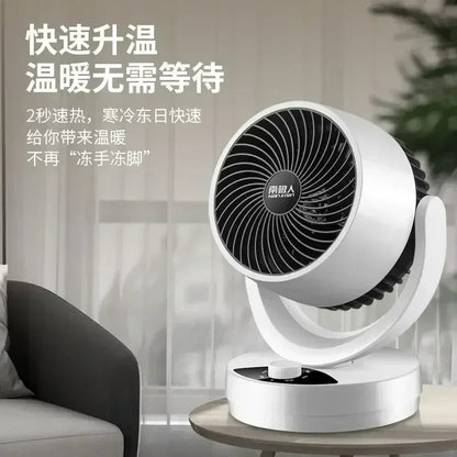 Desktop Fast Heating Air Heater Energy Saving Portable Electric Fan Heater For Home Bathroom Indoor Use
