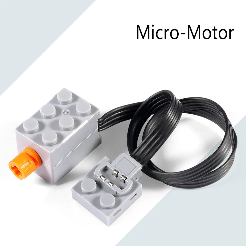 MOC parti tecniche funzioni di alimentazione motore multi strumento servomotore treno PF 8293 8883 modello compatibile blocchi d