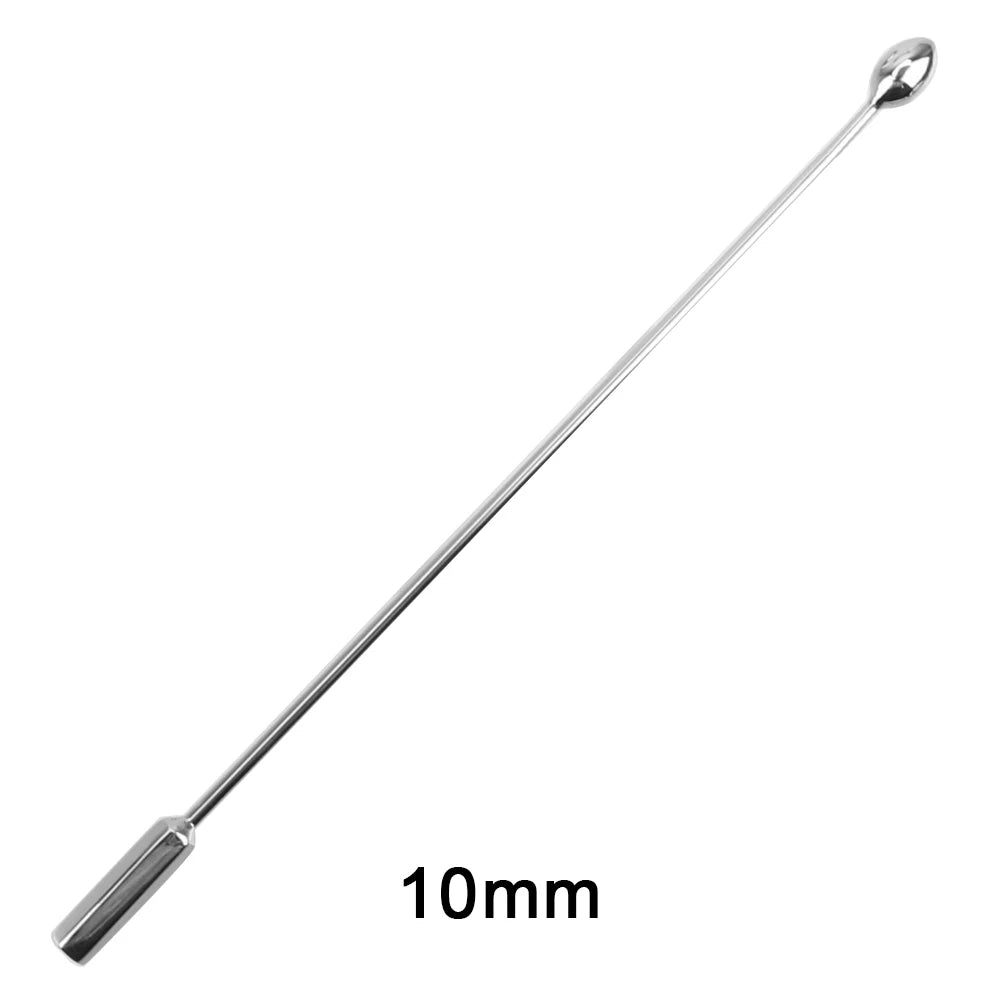 6-12mm Metal Stick Urethral Sounding Sex Toys For Men Penis Plug Urethra Sounds Cock Trainer Medical Male Masturbator Erotic Set