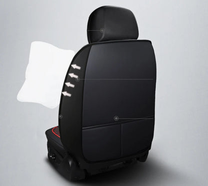 Full Coverage Pu Leather Car Seat Covers for HONDA Civic City CRV CRZ Accord Elysion Fit Jade Jazz Car Accessories
