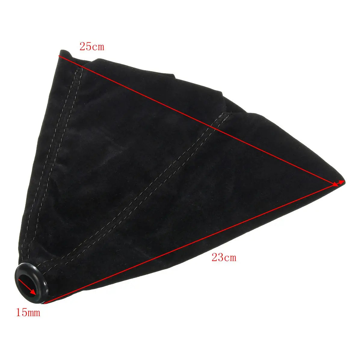 Universal Suede Leather Car Gear Shift Collars Flocking Auto Car Manual Stick Shifter Knob Gear Shift Boot Cover Gaiter