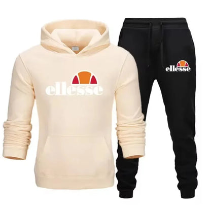 Hoodies, hoodies, men's autumn and winter sports and leisure suits, trendy brand American high street versatile printed jackets,