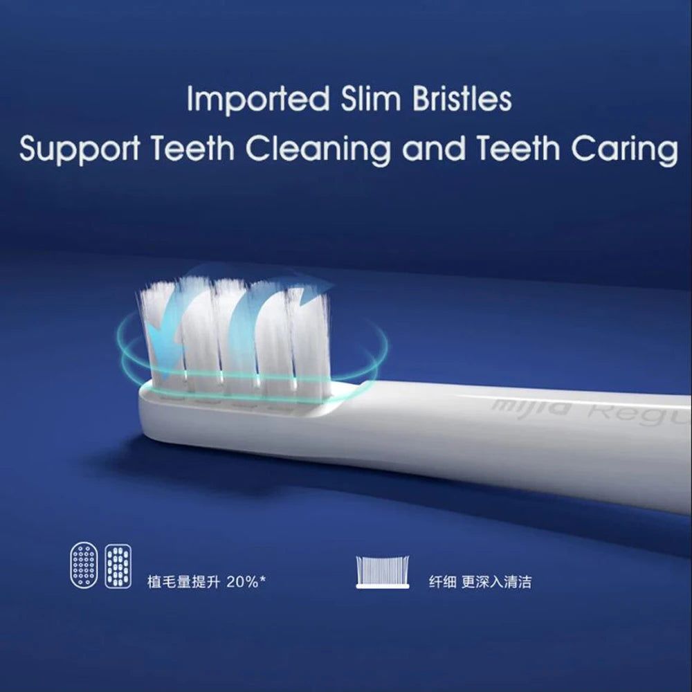 3/6/9PCS Xiaomi Mijia T100 Toothbrush heads Electric Toothbrush Nozzles For T100 Smart Acoustic Clean  Brush Head Combines