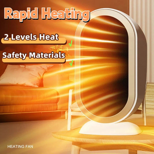 Desktop Portable Heater EU/US Mini Radiator Electric Fan Heater Small Electric Heater Household Heater For Home Bedroom Office
