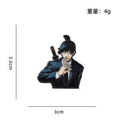 Cartoon Pins Metal Anime Badge Funny Comics Enamel  Cute Collar Pins Brooches Jewelry Lapel Pin Jewelry Collection Friend Gifts