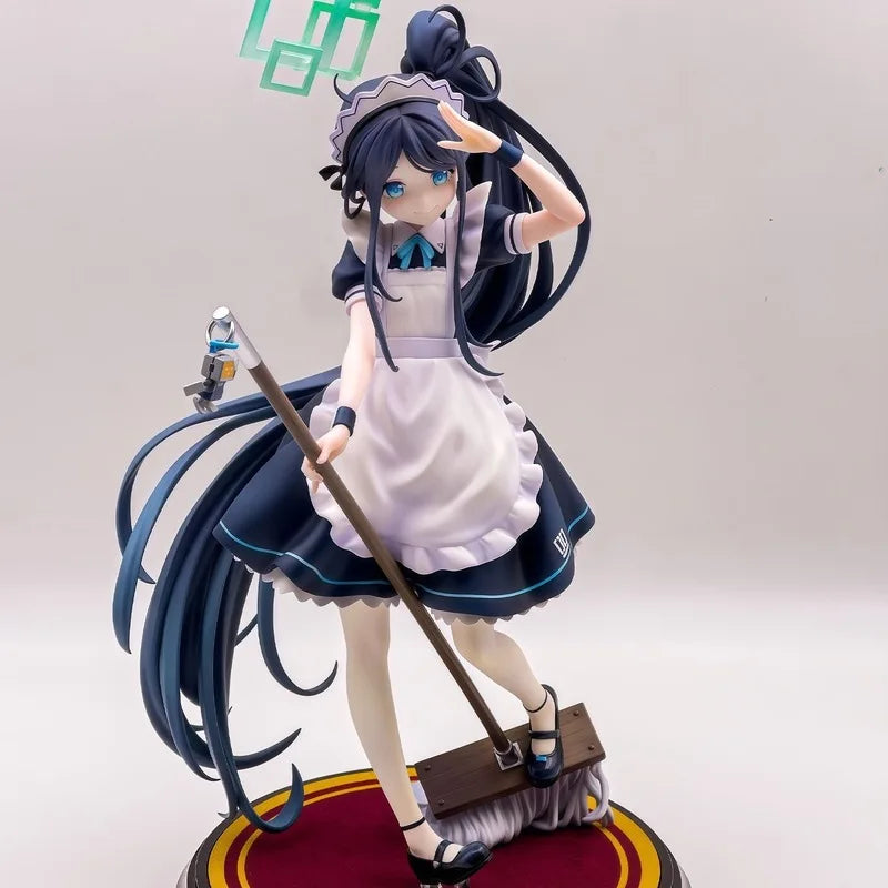 Blue Archive Anime Figure Tendou Alice Maid Outfit Pvc Material 24 Cm Desktop Decoration Collectible Ornament For Anime Fans