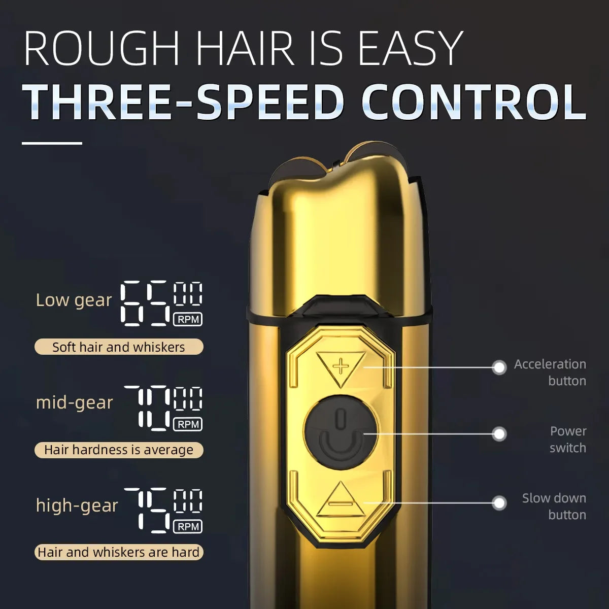 Kemei Barber Foil Shavers Electric Bald Head Razors LCD Display Cordless Men Shaving Machine USB Rechargeable Beard Hair Trimmer