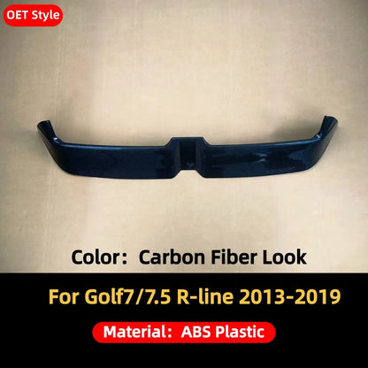 Rear Roof Wing Spoiler Tail Splitter Air Dam Tuning Accessories Body Kit For Volkswagen VW Golf MK 7 7.5 GTI R Oettinger 2013-19