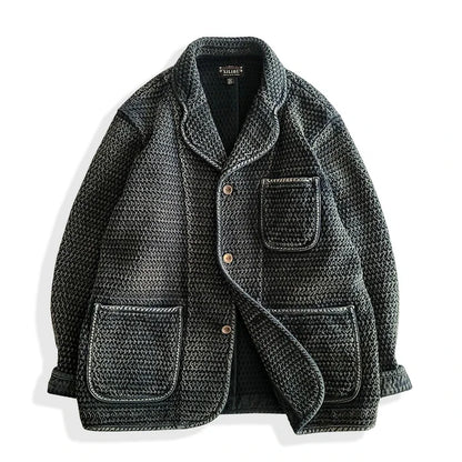 Amekaji Wear Clothes Men Japanese-Style Retro Casual Suit Jacket Men's Autumn And Winter Jacket Good Quality