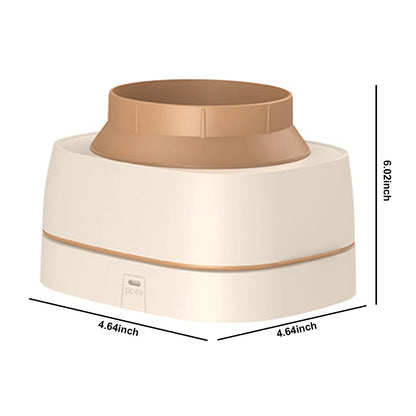 USB Rechargeable Desktop Mini Range Hood Foldable 5 Speed Suction Portable Tabletop Exhaust Fan for Hot Pot BBQ Apartment Use