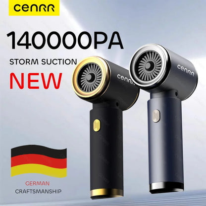 CENRR Car Vacuum Cleaner Strong Suction Powerful Handheld Wireless Vacuum Cleaner Mini Blower Car Cleaning Kit Home Appliance