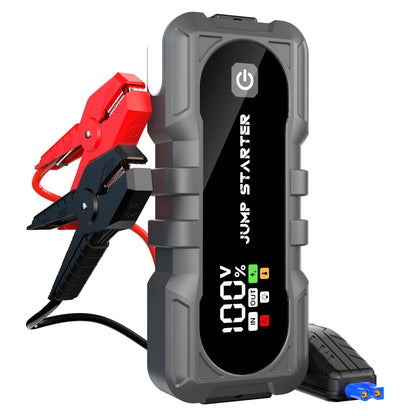 CEYYOR Professional Car Jump Starter 2000A 24000mAh for 12V Petrol Diesel Car,Motorcycle,Truck,SUV,Booster Jump Starter for Car