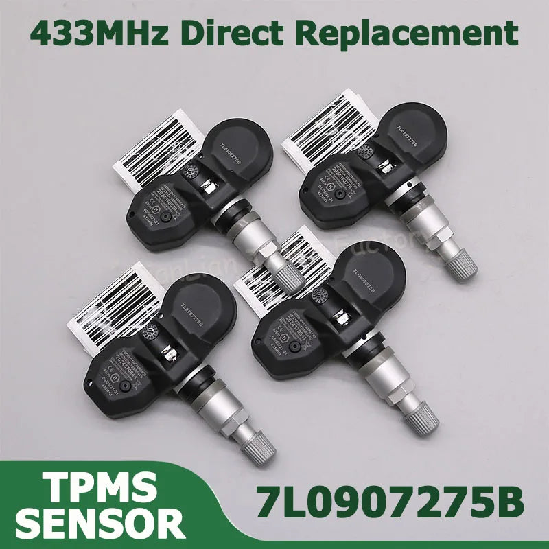 433MHz 7L0907275B Tyre Sensor For Porsche Cayenne 2002-2006 Car Tire Pressure Monitoring System Sensors Parts TPMS Accessories