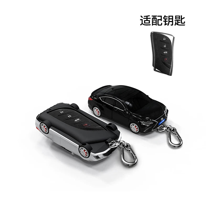 Fashion Creative for Lexus NX GS ES UX US RC LX GX IS RX 200 250 250h 350h LS 450h 260h 300h Car Key Case Cover Fob Bag Keychain