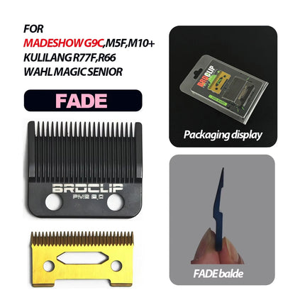 BRDCLIP All Models Professional Hair Clipper Original Blade Hair Trimmer Blade Replacement Accessories BRD 106 107 FA1C FA1T 116