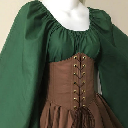 British Style Long Sleeve Sved Dress Women's Era Fashion Elegant Citywalk Gown Other Fabric Other Composition Winter Season