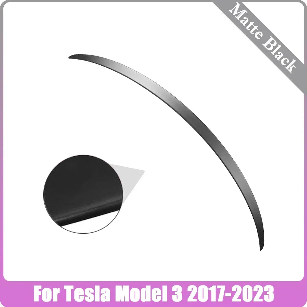 XVIP Rear Trunk Spoiler For Tesla Model Y 21-24 For Model 3 17-23 Highland 2024 Carbon Fiber ABS Wing Car Exterior Accessories