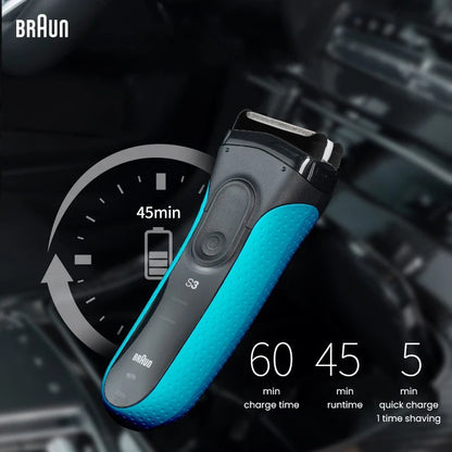 Braun 3010S Shaver Floating Foil Cutter Reciprocating Electric Shaver for Man 110V-220V