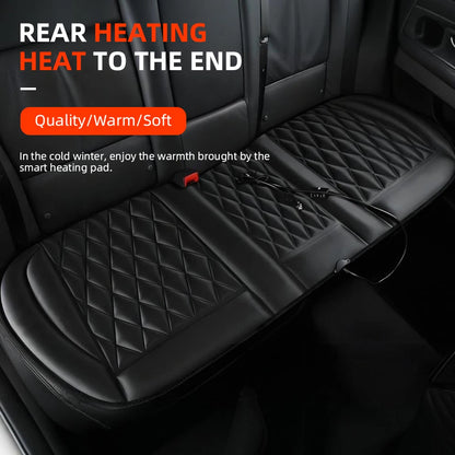 12V Car Heating Seat Cushion Seat Covers Winter Car Seat Heater  Car Accessories Heating Pads Universal Available In Black Red