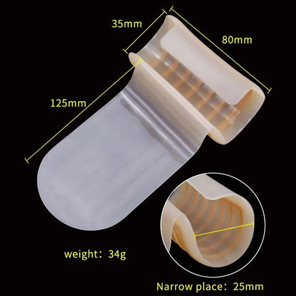 Silicone Massage Tool Home Male Muscle Training Enhanced Contains Keel Ergonomically Designed Muscle Massagers Beauty Health
