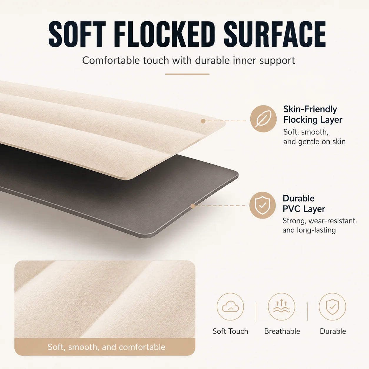 For Tesla Model Y 2021-2026 Juniper Car Inflatable Mattress With Electric Air Pump Travel Camping Trunk Bed Sleeping Mat