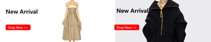TWOTWINSTYLE Patchwork Folds Casual Dresses For Women Strapless Sleeveless High Waist Hollow Out Elegant Slimming Dress Female