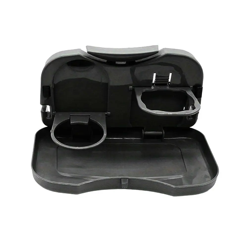 Car Mini Desk Handle Table Seat Back Holder Folding Meal Tray Drink Cup Coffee Stand Storage Case Off Road 4x4 Auto Accessories